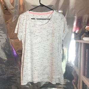 Calvin Klein,size large,black and white performance shirt